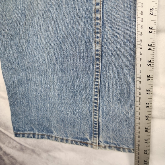Levis Jeans Womens Size 26 Flare Leg Orange Tab Light Wash Blue Denim Pants - Picture 13 of 15